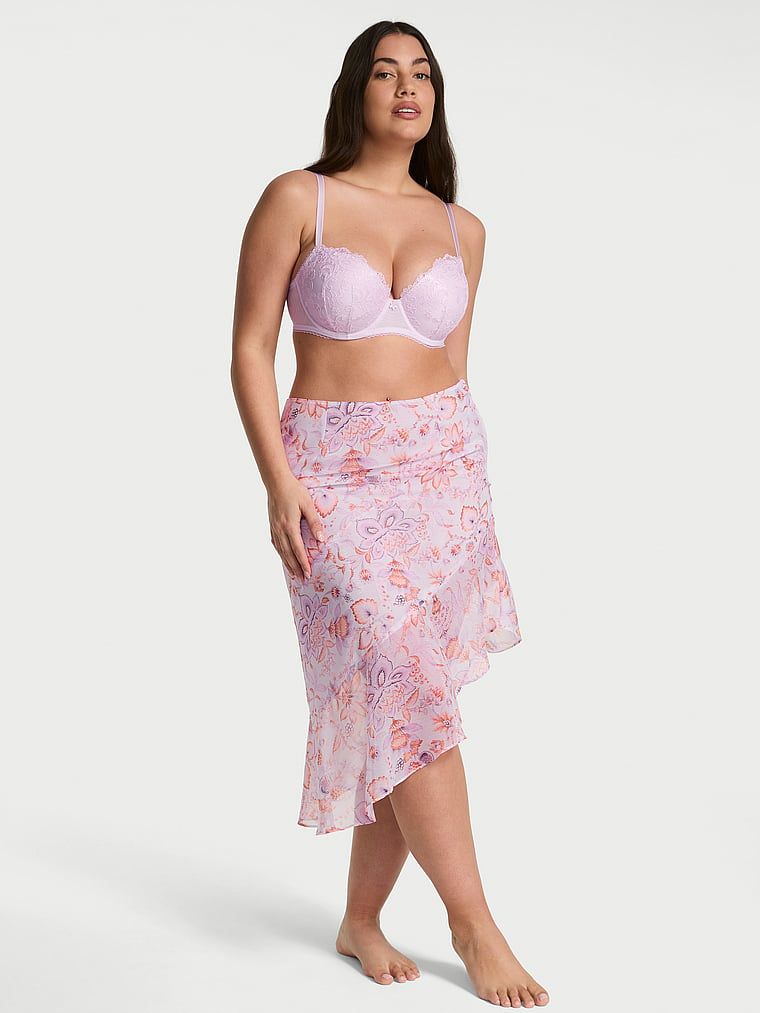 Victorias Secret Fustă din șifon tip eșarfă Vintage Blossom