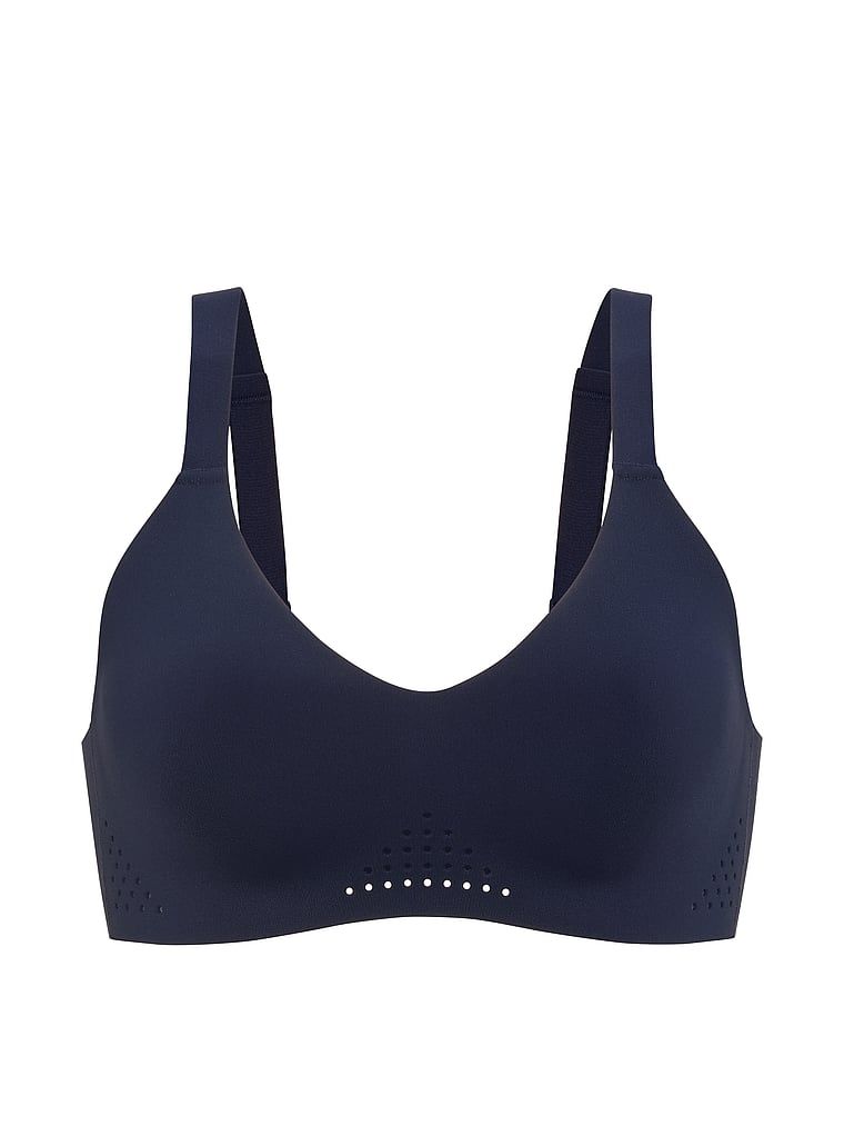 Sutiene sport cu decolteu în V VSX Featherweight. Produsul este de culoare albastră și provine din colecția VSX.
