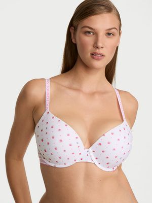 T-shirt Sutien Push-up din bumbac Perfect Shape