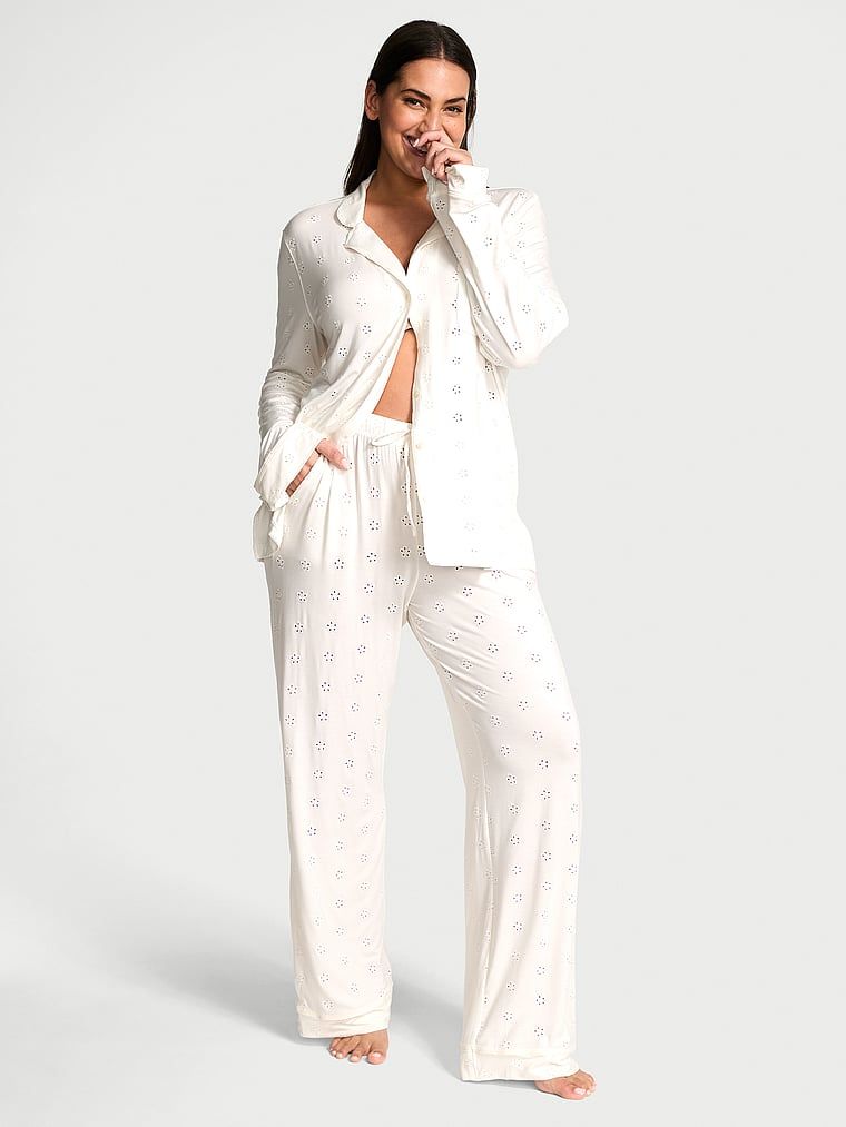 Victorias Secret Set pijama lungă din modal moale