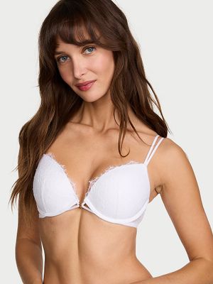 Very Sexy Sutien Push-up din dantelă în formă de trandafir