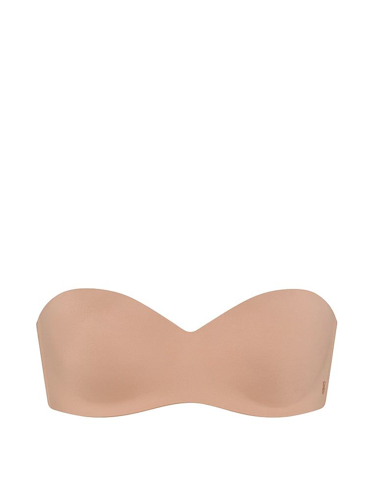 Sweetheart Strapless Strapless Strapless Ușor căptușit. Produsul este de culoare bej și provine din colecția Invisible by Victoria's Secret.