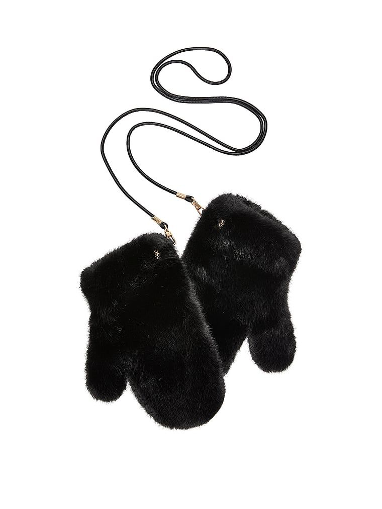 Victoria's Secret Mănuși din blană artificială