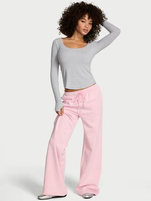 Angel Essentials Tricou cu mâneci lungi VS Iconic Rib