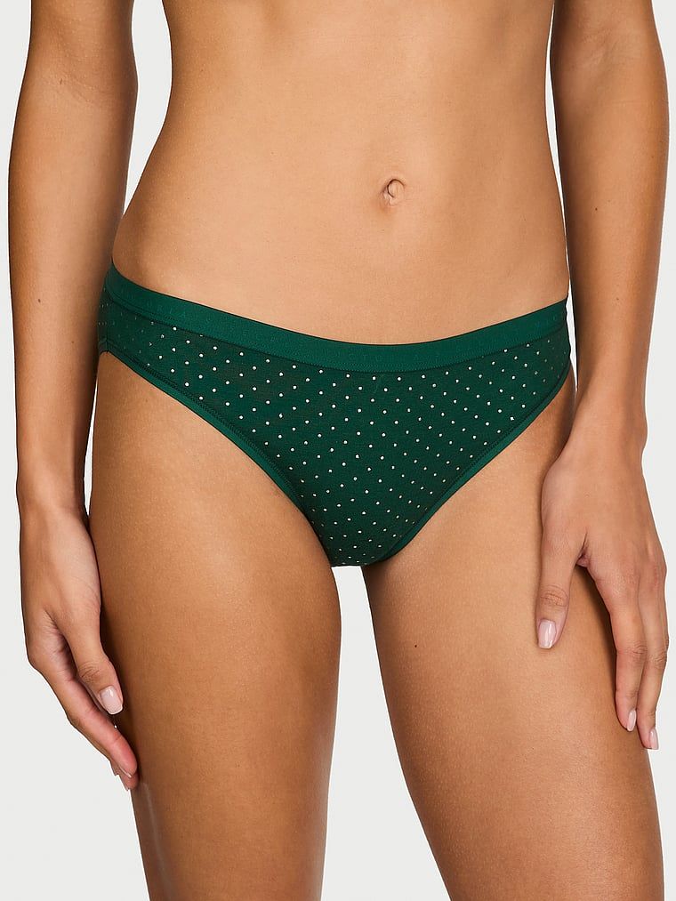 Victoria's Secret Chiloți Bikini din bumbac extensibil