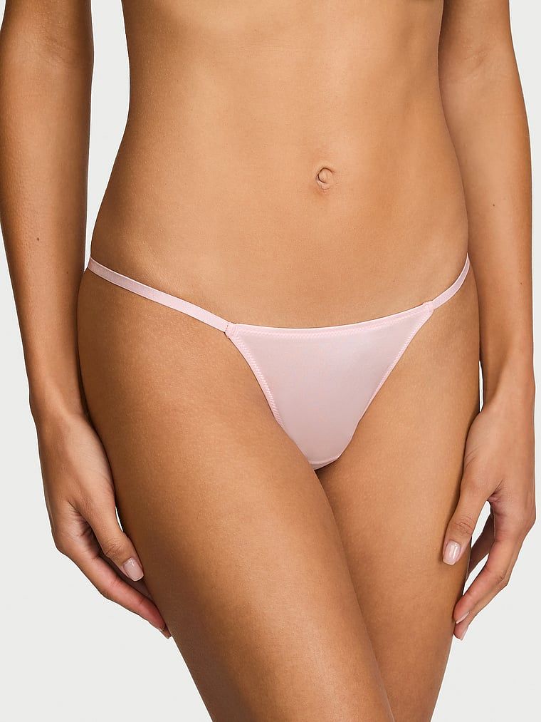Tanga cu un lanț pe spate Charm. Produsul este roz și provine din colecția Very Sexy.