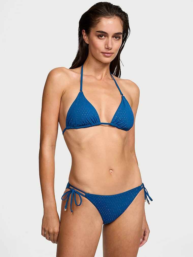 Victoria's Secret Swim Top triunghiular Bikini Essential Diamanté