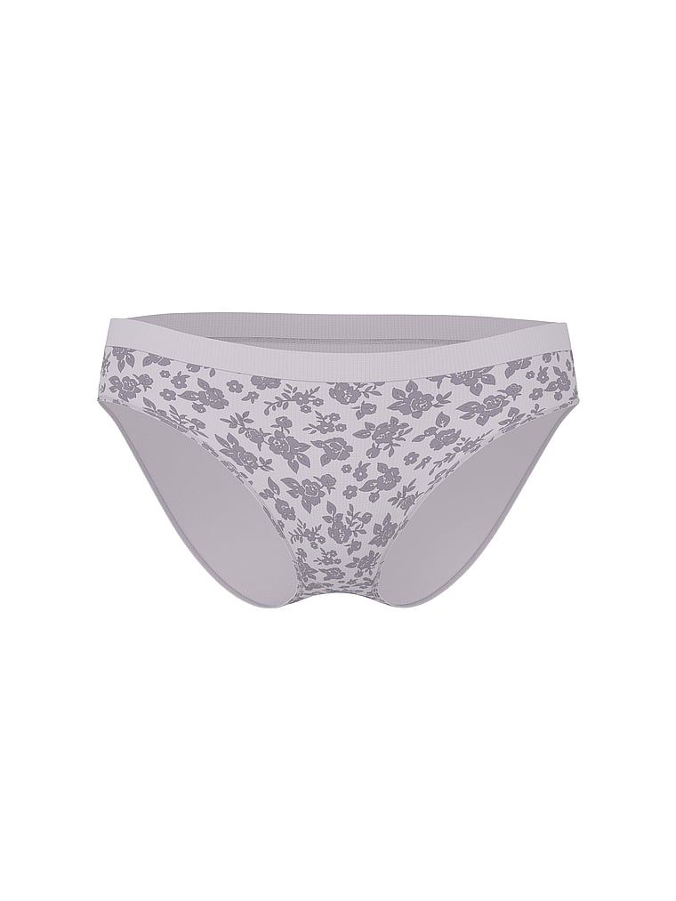 Chiloți de bikini florali fără cusături. Produsul are o culoare florală și provine din colecția Seamless (Seamless Collection).