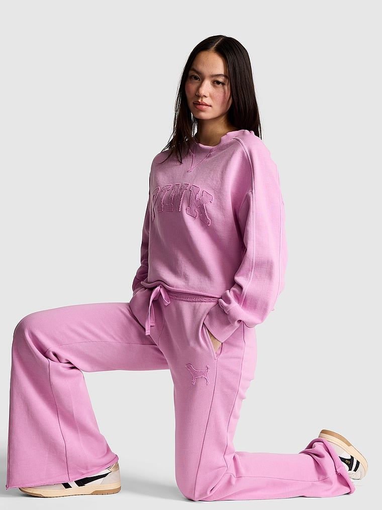 Pantaloni Campus Terry evazați