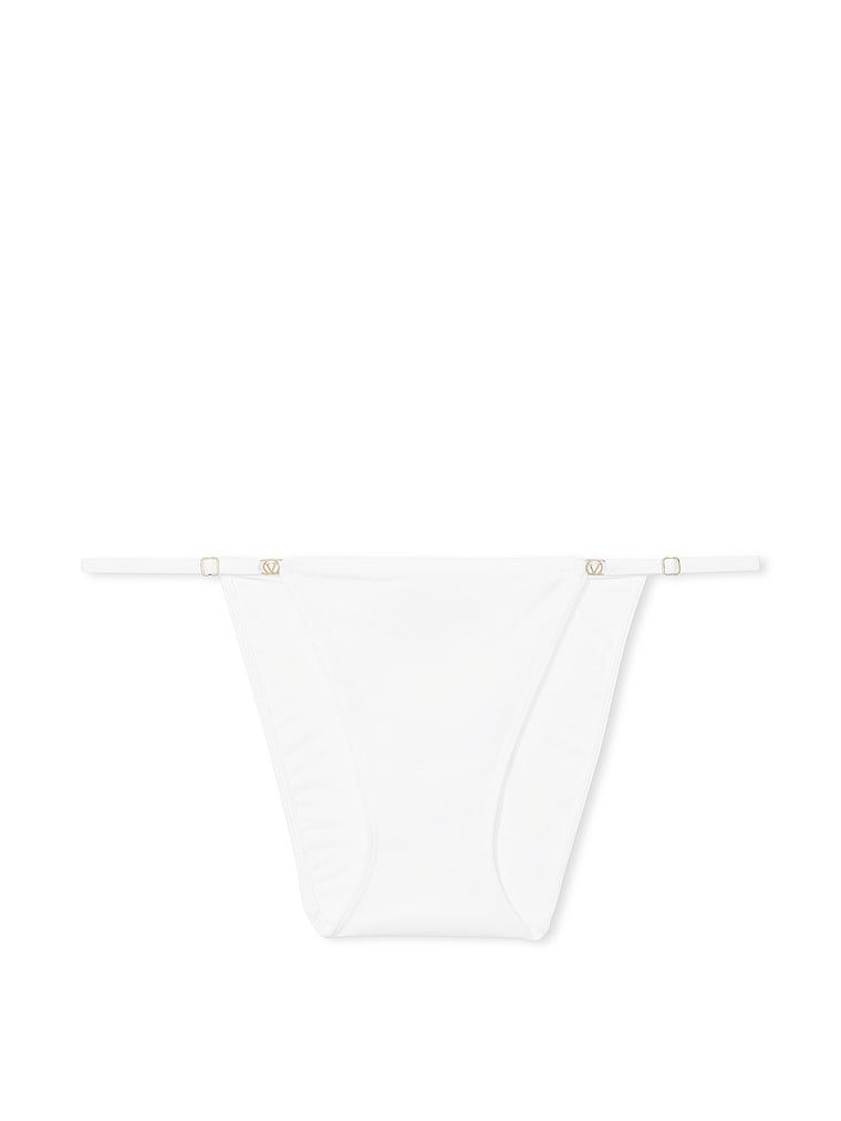 Chiloți cu bretele reglabile pentru bikini. Produsul este alb și provine din colecția Dream Angels.