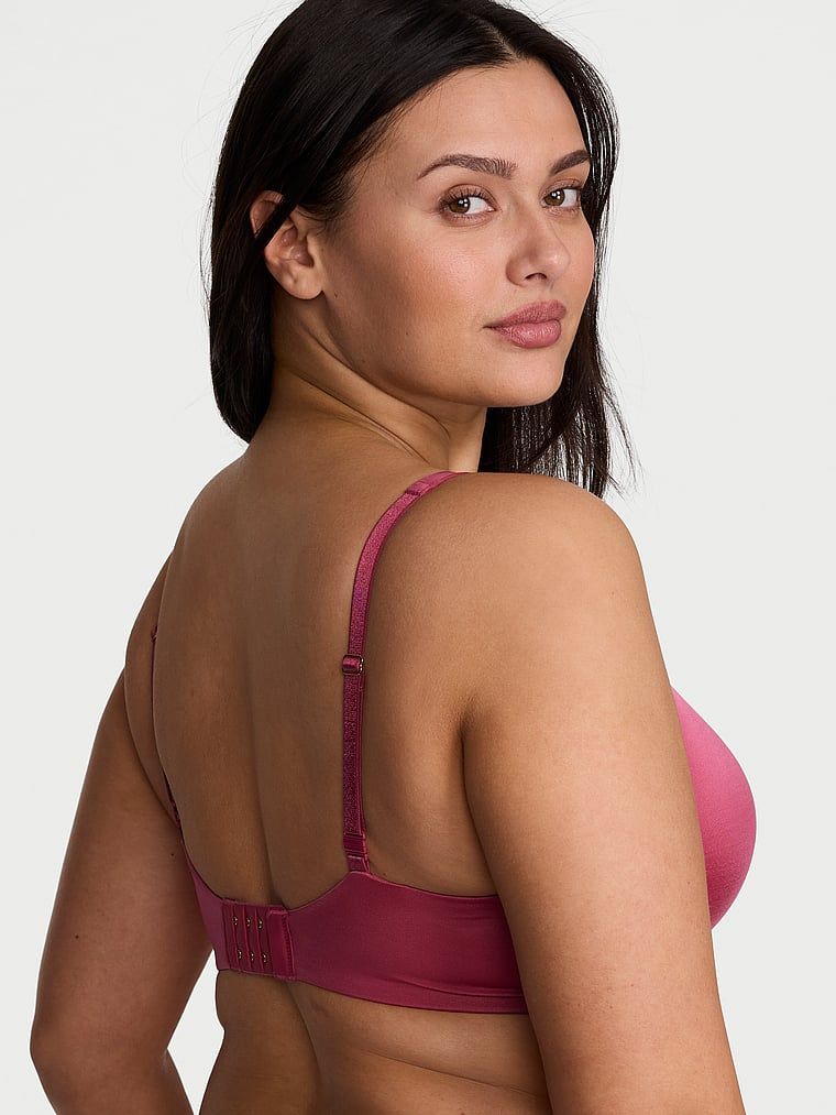 Sutien Smooth Plunge ușor căptușit. Produsul este de culoare mov și provine din colecția Very Sexy.