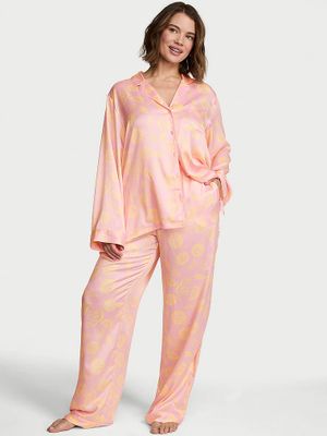 Victoria's Secret Set pijamale lungi din satin