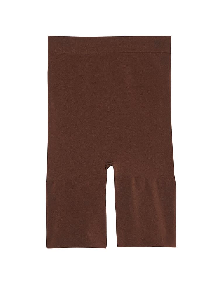 Pantaloni scurți modelatori Shapewear by Victoria. Produsul este maro și provine din colecția Victoria's Secret.