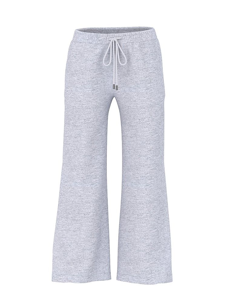 Pantaloni de trening iconici din bumbac. Produsul este de culoare gri și provine din colecția Angel Essentials.