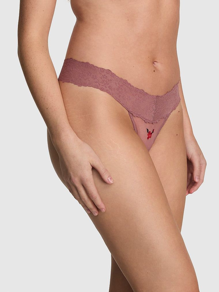 PINK Chiloți tanga PINK Wink