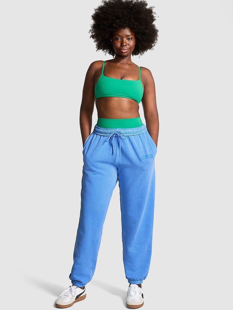 Pantaloni pentru sport Ivy Campus din material fleece