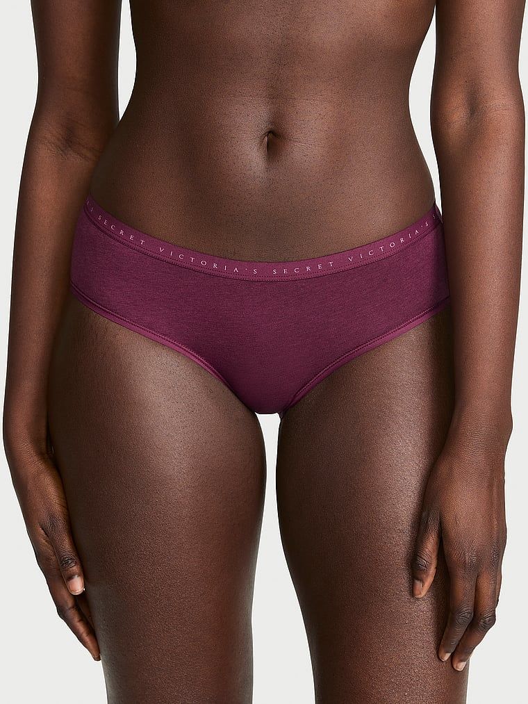 Victoria's Secret Chiloți Hiphugger din bumbac extensibil