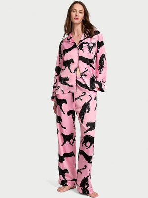 Victoria's Secret Set pijamale lungi din satin