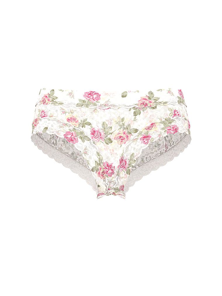 Dantelă Chiloți din dantelă obraznici. Produsul are un model floral și provine din colecția Lacie.