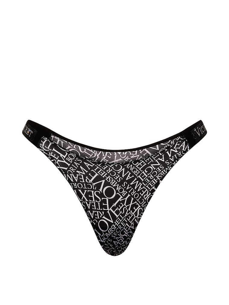 Chiloți brazilieni cu dungi braziliene Shine Strap. Produsul are o culoare cu model și provine din colecția Very Sexy.