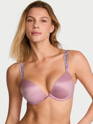 Very Sexy Sutien Push-up Bombshell cu bretele strălucitoare Add-2-Cups