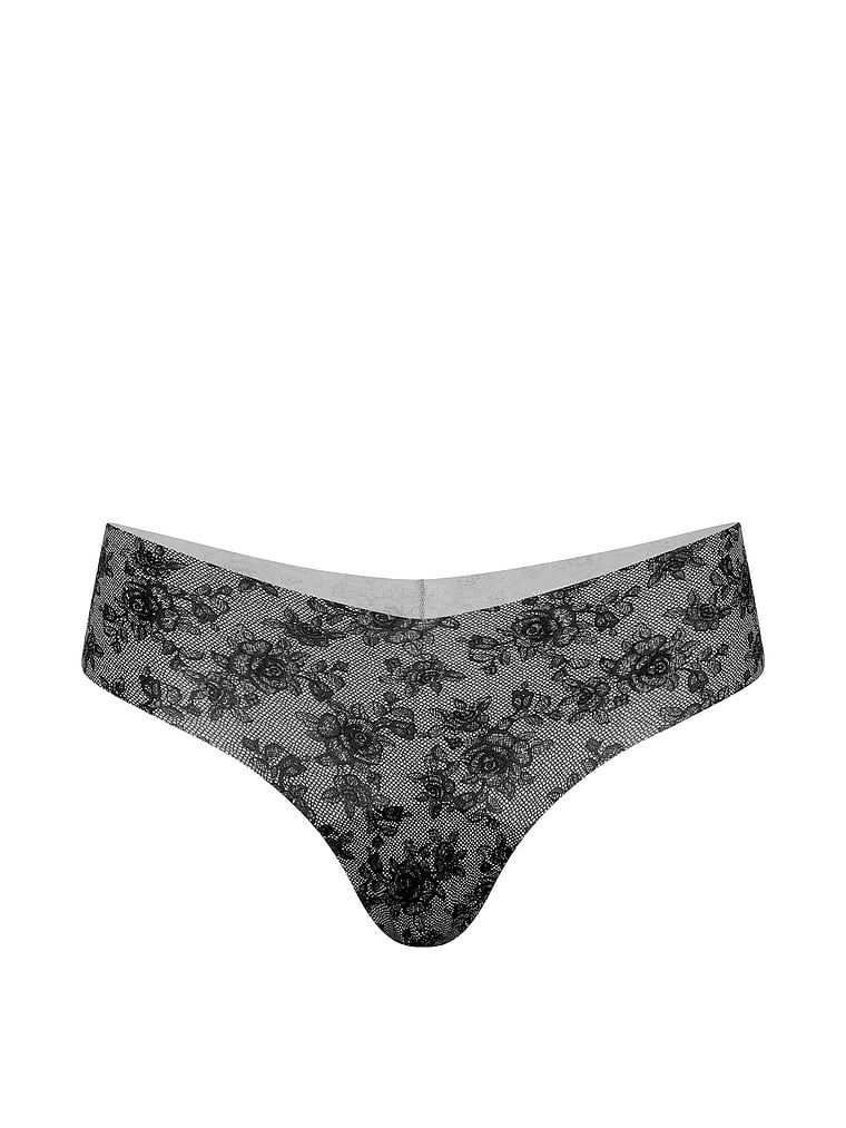 Tanga fără cusură. Produsul are o culoare florală și provine din colecția No-Show.