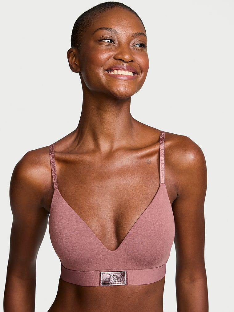 T-shirt Sutien fără sârme Shine Patch, cu căptușeală subțire