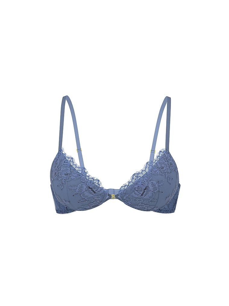 Sutien Demi din denim ușor căptușit. Produsul este multicolor și provine din colecția Very Sexy.