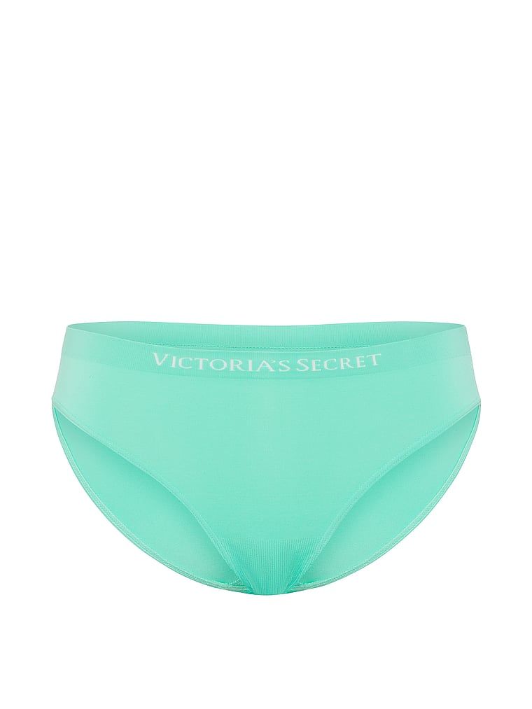 Chiloți de bikini fără cusături. Produsul este albastru și provine din colecția Seamless (Seamless Collection).