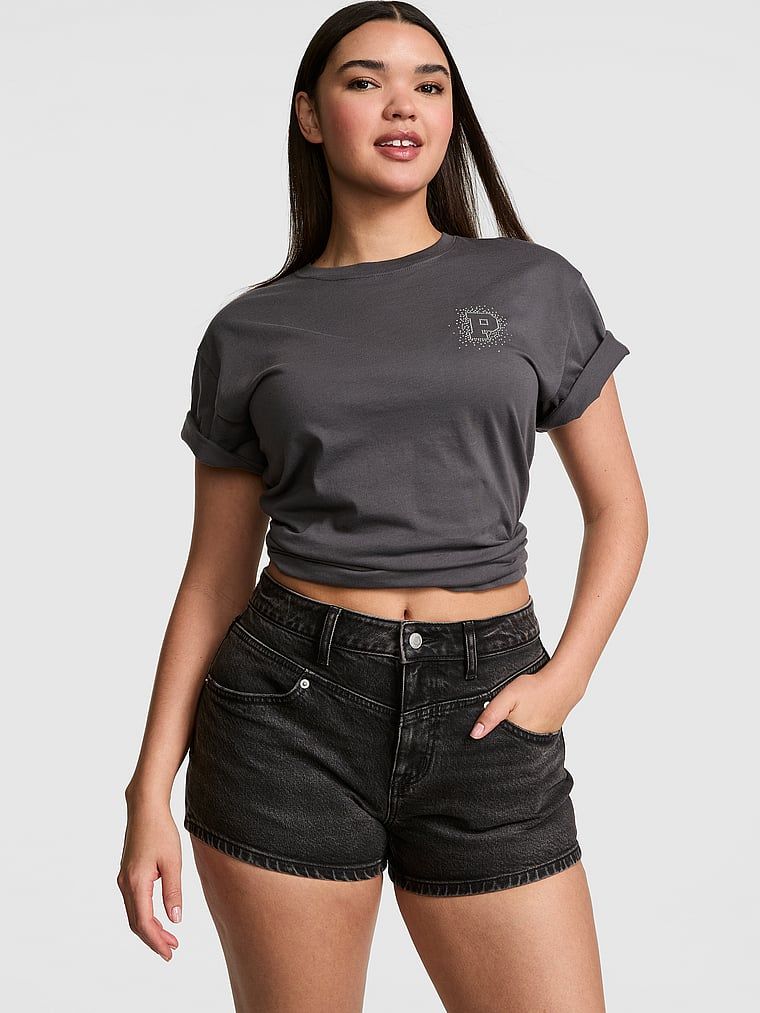 Tricou din bumbac Campus