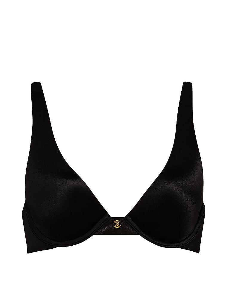Sutien Smooth Plunge ușor căptușit. Produsul este negru și provine din colecția Very Sexy.