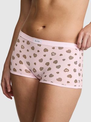 PINK Chiloți Boyshort Dorm din bumbac