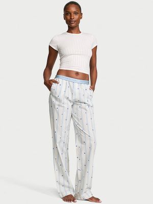 Victoria's Secret Pantaloni de pijama din bumbac Sleep Heritage – Mix & Match