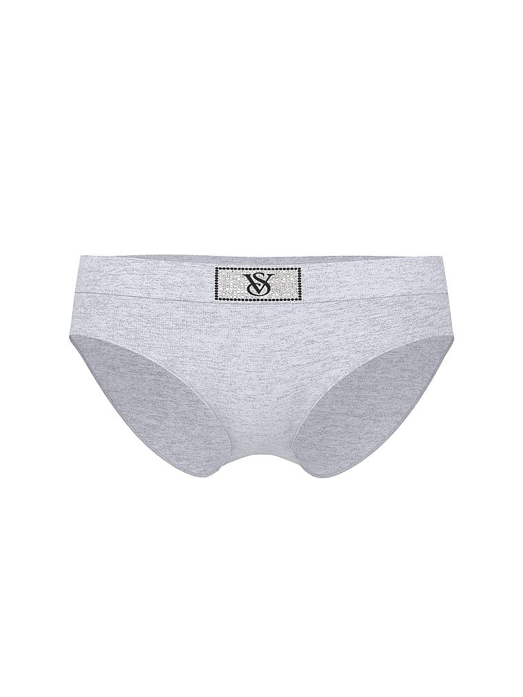 Chiloți din bumbac cu logo-ul Shine Patch Hiphugger. Produsul este de culoare gri și provine din colecția Bumbac.