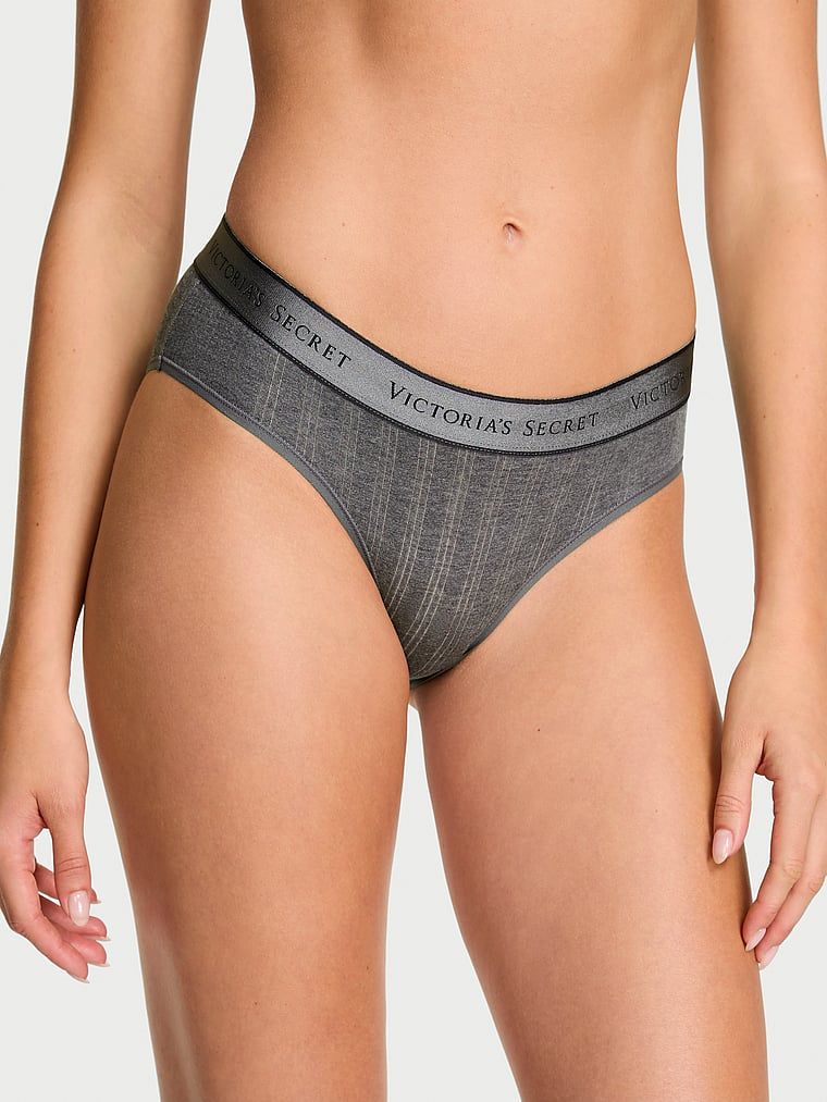 Cotton Chiloți Hiphugger din modal ultra-fin, cu logo