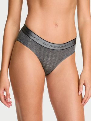 Cotton Chiloți Hiphugger din modal ultra-fin, cu logo