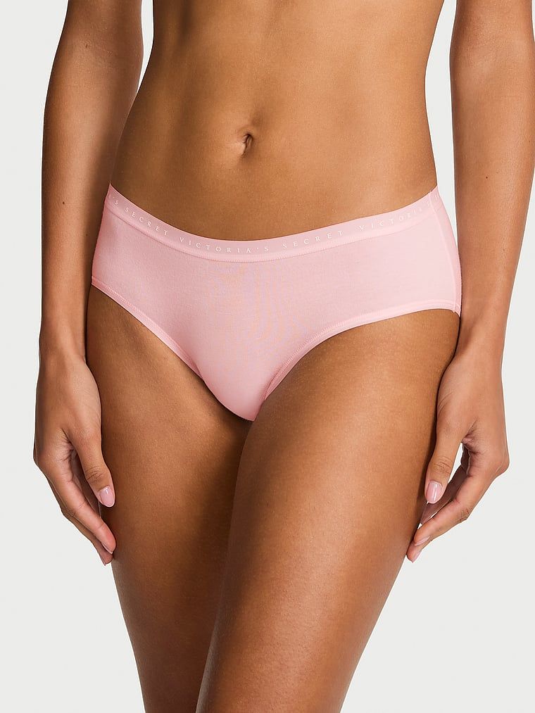 Victoria's Secret Chiloți Hiphugger din bumbac extensibil