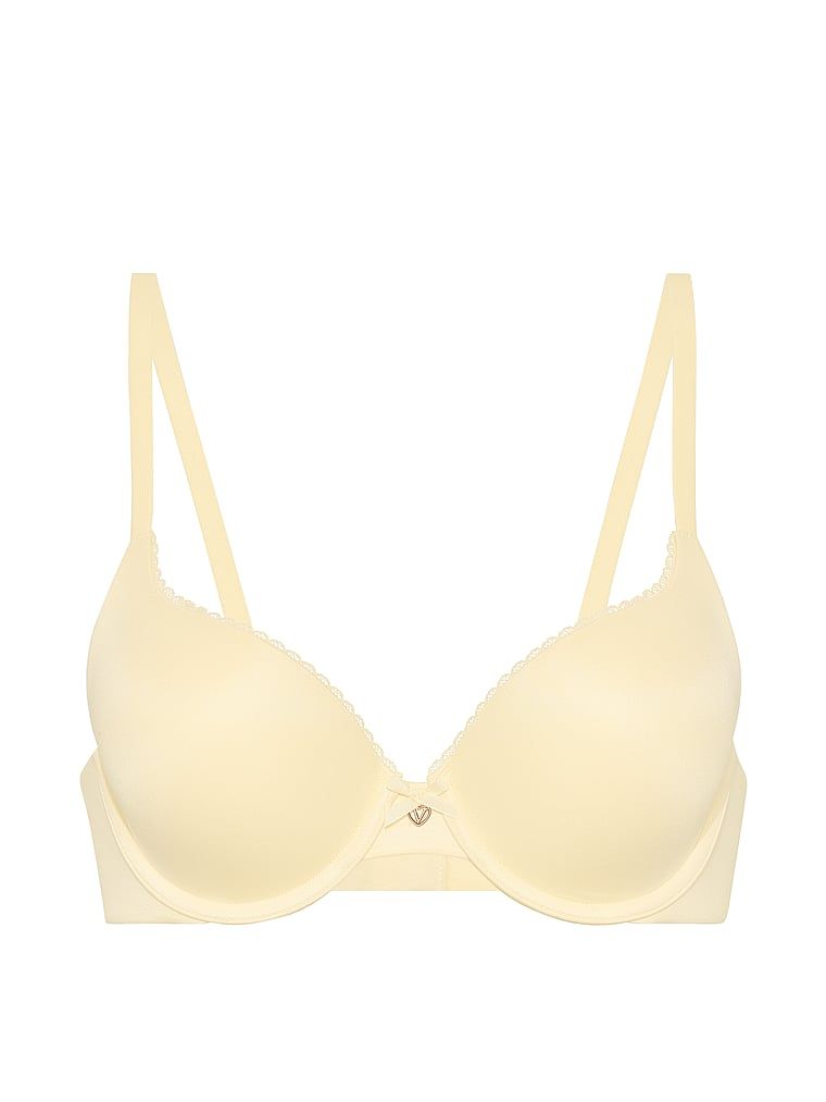 Sutien push-up Perfect Shape Smooth. Produsul este galben și provine din colecția Body by Victoria.