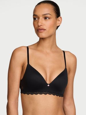 Dream Angels Sutien Push-Up fără sârme, neted, din dantelă