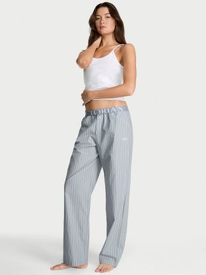 Victoria's Secret Pantaloni de pijama din bumbac Mix & Match Sleep Heritage