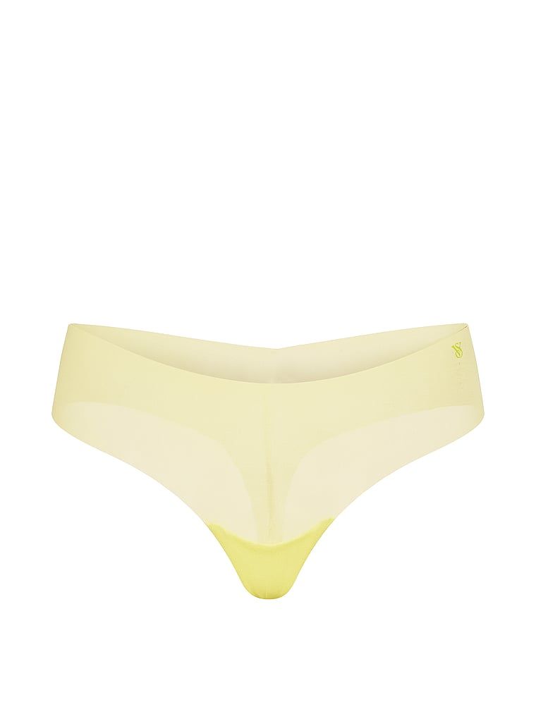 Tanga de plasă care nu apare. Produsul este verde și provine din colecția No-Show.