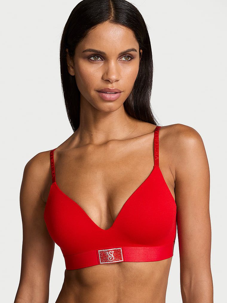 T-shirt Sutien fără sârme Shine Patch, cu căptușeală subțire