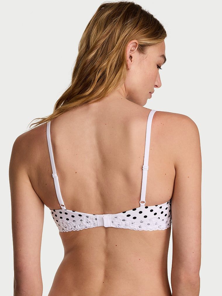 Sutien de bumbac push-up Perfect Shape. Produsul este modelat și provine din colecția de tricouri.