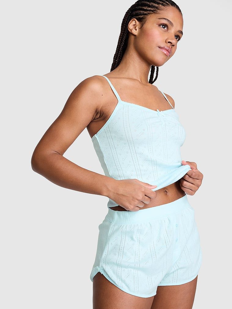 Victoria's Secret Șorturi Boxer Pointelle Cu Fundiță Mare, Cadouri pentru Ea