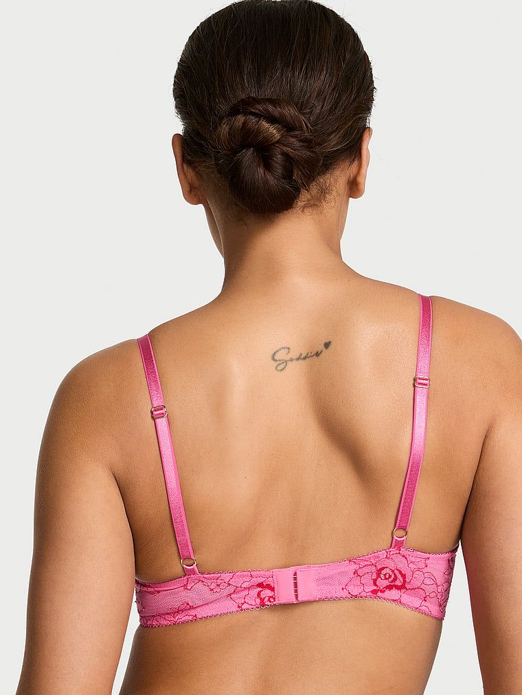 Sutien Rose Lace Demi fără căptușeală. Produsul este multicolor și provine din colecția Very Sexy.