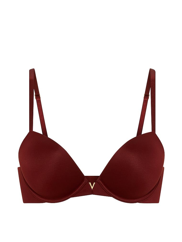Sutien neted cu push-up. Produsul este de culoare maro și provine din colecția Love Cloud.