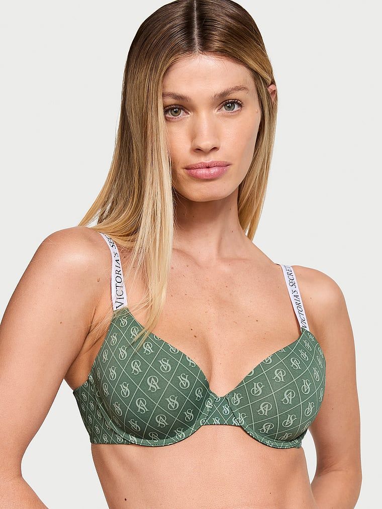 T-shirt Sutien Demi cu căptușeală subțire