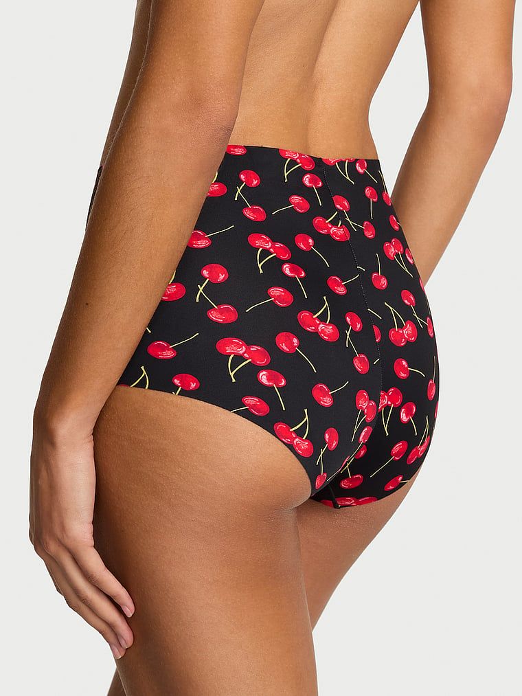 Chiloți fără cusături cu talie înaltă, absent. Produsul este modelat și provine din colecția No-Show.