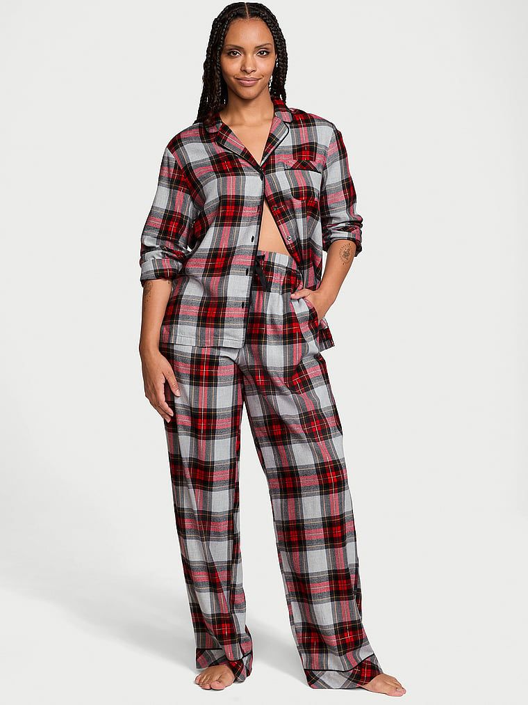 Victoria's Secret Pijama lungă din flanel