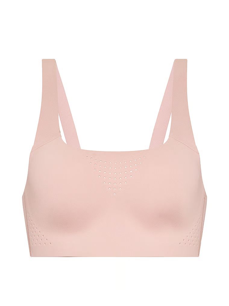 Sutien sport cu suport maxim Featherweight Max. Produsul este bej și provine din colecția VSX.